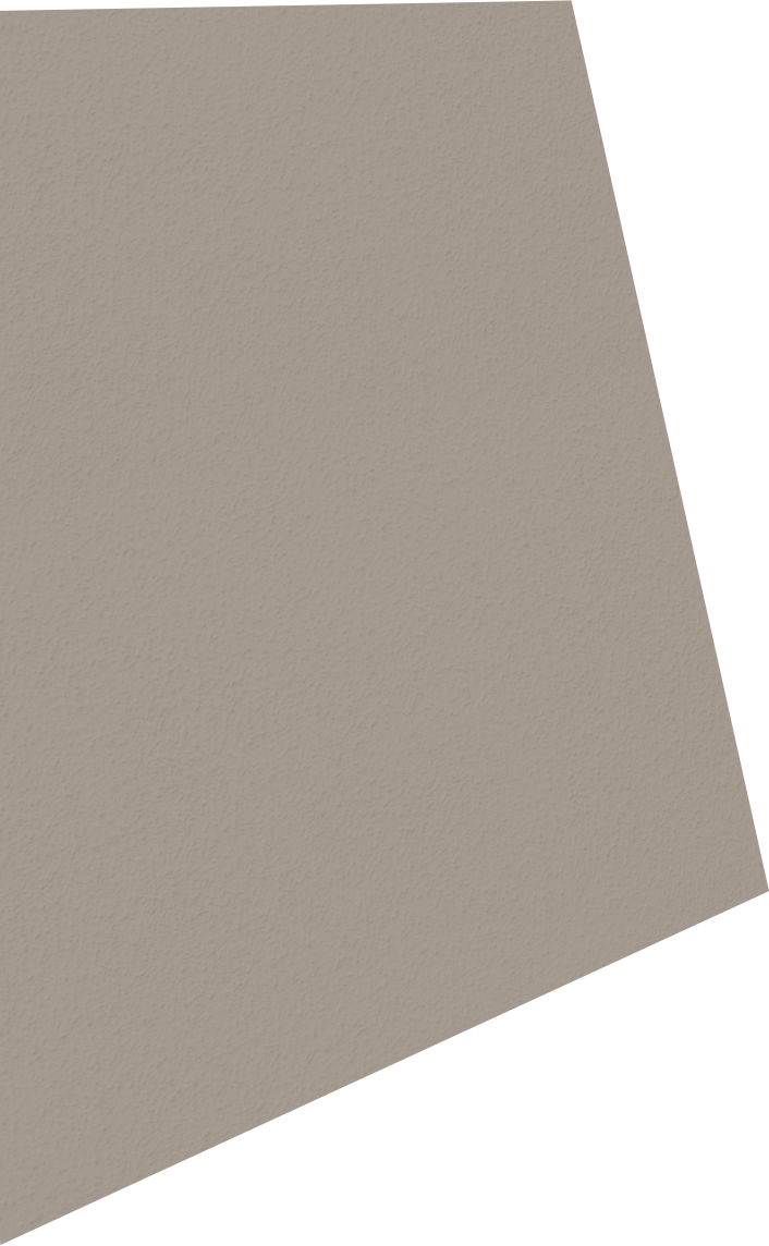 Dove-grey plaster wall